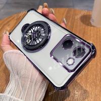 ราคา Poco M7 Pro 5Gสี่มุมชุบโปร่งใสเคสโทรศัพท์พร้อม Windmill สําหรับ Poco M7 Pro Poco M7Pro 5G กันกระแทก TPU ซิลิโคนปกหลังสําหรับ Poco M7 PocoM7 Pro PocoM7Pro 5G (26482687598)