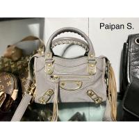 ราคา กระเป๋า Balenciaga หนังแท้สีเทา ขนาด9นิ้ว มือสอง #กระเป๋ามือสอง #กระเป๋าแบรนด์เนม #กระเป๋าสะพาย #สีเทา (18759694072)