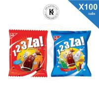 ราคา 123ซ่า (123 za!) ลูกอม กลิ่นโคล่า 100 เม็ด (330 กรัม) (28023996160)