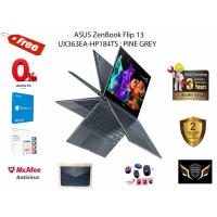 ราคา ASUS ZenBook Flip 13 UX363EA-HP184TS : PINE GREY (6071611088)