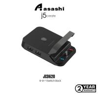 ราคา J5create JCD620 6-in-1 Switch Dock พร้อม 4K HDMI, RJ45, 2 x USB-A, ,100W PD สําหรับ Nintendo Switch/Switch OLED รุ่น (24374293674)