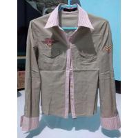 ราคา เสื้อมือสอง Rock Express แท้ สีครีม สภาพดี (20996477155)