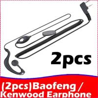 ราคา A36 2*หูฟัง 2 PCS หูฟัง วิทยุสื่อสาร Earpiece Mic สำหรับรุ่น Baofeng BF-888s walkietalkie เท่านั้น (27857242051)