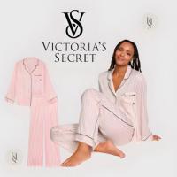 ราคา แท้100%VICTORIA'S SECRET ชุดนอนขายาว Satin Long Pajama Set (29414194355)
