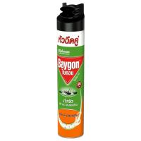 ราคา LeeMart ยาฉีดยุง ไบกอน Baygon 600ML ไบก้อน ยาฉีดกันยุง หัวคู่ ฉีดแมลง ฉีดมด แมลงสาบ สูตร เลมอนนีน สีส้ม ขนาด 600 มล. (19439907777)