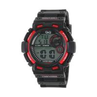 ราคา Q&Q นาฬิกาข้อมือผู้ชาย สีดำ สายเรซิ่น รุ่น M142J001Y (275303984)