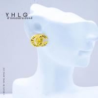 ราคา YHLG ต่างหูทอง ต้มหูทอง น้ำหนักครึ่งสลึง ทองแท้มาตรฐานทองเยาวราช (28269767606)