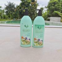 ราคา แชมพูสมุนไพร4yl ลดผมร่วงสูตรมะกรูดขนาด 400ml (25332549271)