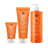 ราคา ออกใหม่ล่าสุด บำรุงผิวกายวิตซีในตำนาน Boots Vitamin C ครีมอาบน้ำ ครีมทาผิว ครีมทามือ Shower Body Hand&Nail Serum (9314617882)