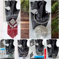 ราคา balinum สร้อยคอเงินอินเดียเนปาลอลังกาล สร้อยชาร์มโชคเกอร์ สไตล์โบฮีเมียนแอนทีค ดูเก๋เป็นสง่าและสวยงามมากค่ะ (26463440898)