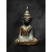ราคา พระบูชาขนาดเล็ก ยุคอยุธยา เนื้อสำริดเก่าถึงยุค อายุ3-400ปี หน้าตัก 1 นิ้ว สูง1.5นิ้ว รับประกันพระแท้ พระกรุแท้ พระแท้ (27108644782)