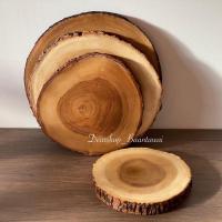 ราคา เขียงไม้ เขียงเสิร์ฟ ติดเปลือกธรรมชาติ (8526938159)