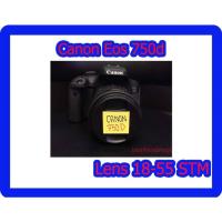 ราคา กล้อง DSLR Canon EOS 750D พร้อมเลนส์ Kit EFS 18-55mm IS STM 24.2 ล้านพิกเซล มี WiFi (13318005619)