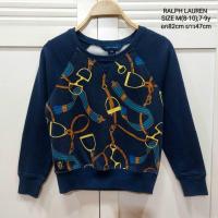 ราคา เสื้อสเว็ตเตอร์เด็ก RALPH LAUREN แท้100% สีกรมลายสวยหรูมากๆค่ะ ผ้าไม่หนา นุ่มใส่สบายค่ะ ไซส์ M(9-10),9y (29817013235)
