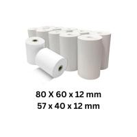 ราคา [กระดาษเทอร์มอล] ม้วน 80mm x 60m / 57MM x 40m /80mm x80mm/80 x 50mm /57mmx40m (43301842544)