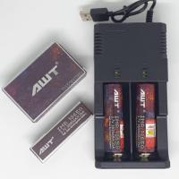 ราคา ถ่านชาร์จ AWT IMR 18650 3.7V 3500 mAh 35A สีรุ้ง 2 ก้อน + รางชาจ คู่ 1 ตัว 359฿ (5738054085)