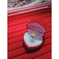 ราคา แหวนเงินแท้92.5%ชุบทองคำขาวพลอยบุษราคัมล้อมเพชร CZ (22217633495)