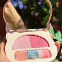 ราคา hello kitty บรัช บรัชออนสีชมพู บรัชออนคูลโทน บรัชออนสีน่ารัก (25479790406)