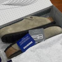 ราคา (new) Birkenstock Boston in taupe size 39 (24816433220)
