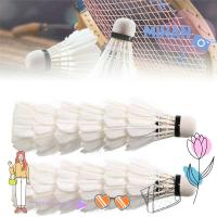 ราคา เดือน 3/6/12ชิ้น แบดมินตัน ลูกขนไก่, มืออาชีพทนทานแบดมินตันลูก, กีฬาอุปกรณ์เสริมการฝึกอบรมแบดมินตัน ผู้ฝึกสอน ในครัวเรือน (27914819537)