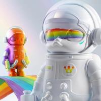 ราคา POP MART MEGA SPACE MOLLY 400% Rainbow (28902340879)