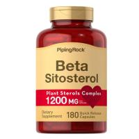 ราคา PipingRock Beta Sitosterol Plant Sterols 1200 mg 180 Quick Release Capsules (21484588044)