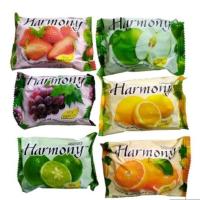 ราคา สบู่ สบู่ก้อน Harmony แพ็ค 10 ก้อน ฮาร์โมนี่ สบู่ผลไม้ สารสกัดจากผลไม้ (24651365872)