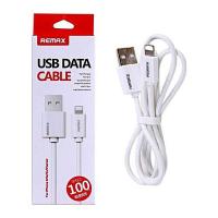 ราคา REMAX USB Data Cable สายชาร์จ iPhone 5/5s/5c/iPad air ยาว 100cm - สีขาว (1785251275)