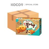 ราคา [ยกลัง] Chamboong ขนมพายรูปปลาไส้ถั่วแดงและช็อกโกแลต 1ลัง มี 9 กล่อง (29226761840)