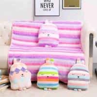 ราคา หมอนผ้าห่ม หมอนซุกมือได้ หมอนเป้สะพายได้ พกพาสะสวก (40751215558)
