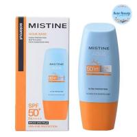 ราคา Mistine Aqua Base SPF 50+ PA++++ 40ml. ครีมกันแดดมิสทีน SPF 50+ PA++++ 40 มล. (42703564772)