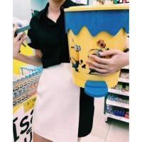 ราคา ถังขยะมินเนี่ยน ถังขยะ minion ของพรีเมี่ยมโลตัส ถังขยะขาเหยียบ สาวกมินเนี่ยมห้ามพลาด ถังขยะลายการ์ตูน พรีเมี่ยมโลตัส (1169570193)
