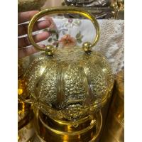 ราคา กระเป๋า ทองเหลืองตีมือโบราณ ทรงฟักทอง (26016855184)