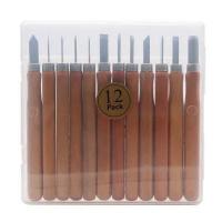 ราคา Fixmee 12pcs Wood Carving Tools Set Chisel Gouges Woodcut Knife Scorper Hand Cutter for Arts Crafts DIY Tools Woodworkin (28811940213)