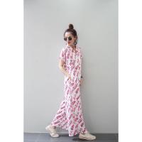 ราคา จั้มชุดกางเกงขายาวสาวอวบ (18474289752)