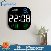 ราคา Lyn นาฬิกาแขวนผนังดิจิทัล Led 10 ระดับ ปรับความสว่างได้ แสดงวันที่ อุณหภูมิ ติดผนัง รีโมตคอนโทรล (28253893208)
