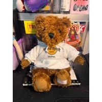 ราคา Hard Rock Cafe Saipan Teddy Bear Plush with Hoodie 2009 8" หมีฮาร์ดร็อค วินเทจ มือสอง พร้อมส่ง (24493299589)
