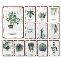 ราคา ภาพวาดแขวนสไตล์ทรอปิคอล พืชสีเขียวสดชื่น | ภาพตกแต่งผนังเหล็ก สำหรับบ้าน ร้านอาหาร อพาร์ทเมนท์ โรงแรม | ศิลปะแขวนไร้กรอบ (26302611015)