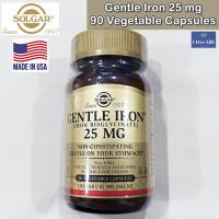 ราคา Solgar - Gentle Iron 25 mg 90 Vegetable Capsules ธาตุเหล็ก (4136824993)