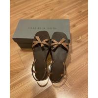 ราคา Used Charles & Keith sandals (color caramel) size 36 (3792385049)
