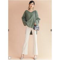 ราคา กางเกงขาม้า GRL สีเบจครีม ไซส์ L (25390112856)