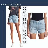 ราคา ยีนส์ขาสั้น ไซส์ใหญ่ กางเกงยีนส์ไซส์ใหญ่ Big Size สีฟอกอ่อน ยืดได้ กางเกงคนอ้วน แฟชั่นคนอ้วน ไซส์ 26-44​นิ้ว (17795068557)