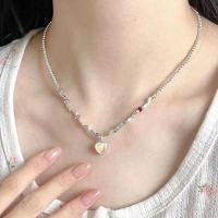 ราคา เกาหลีเกาหลีรักสร้อยคอหญิงแฟชั่นโลหะแฟชั่นหวานอุปกรณ์เสริม (24084004186)