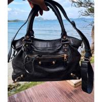 ราคา Balenciaga Small City มือสองสภาพดี สีดำของแท้100% (23123558388)