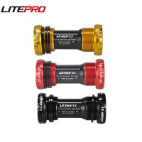 ราคา Litepro กระโหลกจักรยาน เซรามิค แบบสกรูเกลียว 68 73 มม. สําหรับจักรยานเสือภูเขา (22480814130)