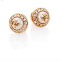 ราคา ต่างหูมุก Tory burch แท้ (อะไหล่ทอง) (6678748648)