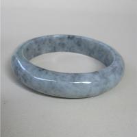 ราคา กำไลหยกพม่า Jadeite type A ขนาดวงใน 58.4mm กว้าง 14.3mm ทรงกลมท้องแบน สวมใส่ได้ทุกเพศ (29322498513)
