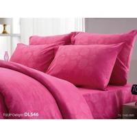ราคา [ของแท้%] DL546 : TULIP DELIGHT เครื่องนอนทิวลิป รุ่นดีไลท์ (สีพื้น-อัดลาย) ผ้าปูที่นอน 3.5 , 5 , 6 ฟุต ผ้านวม (7336622464)