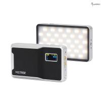 ราคา Viltrox 08X 8W RGB การถ่ายภาพโคมไฟสี LED light กระเป๋า Vlog light 2500K-8500K หรี่แสงได้เติมแสง Muswn-1 (26433463656)