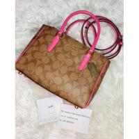 ราคา NewCOACH F67027 MINI SURREY CARRYALL IN SIGNATURE CANVAS (13847969309)